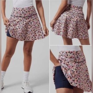 Athleta Floral Mini Skirt - Multicolor